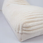 Pufas FJORD 130x80x20/70cm, baltas - Image 2