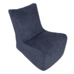 Pufas LORD 95x65x90/45cm, juodos spalvos - Image 2