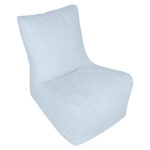 Pufas LORD 95x65x90/45cm, natūralios baltos spalvos - Image 2