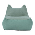 Pufas LARRY CAT 100x70x30/56cm, žalias - Image 2