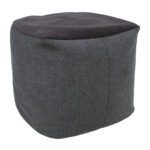 Kėdė LAMB BAG 55x55xH45cm, tamsiai pilka