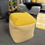 Kėdutė LAMB BAG 55x55xH45cm, geltona - Image 3