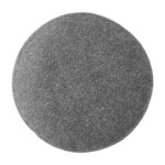 Kėdė LEO D44cm, H18cm, pilka - Image 2