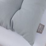 Pagalvėlė kėdei MY COTTON 40x40cm, šviesiai pilka - Image 2