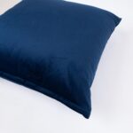 Pagalvė VELVET 2, 45x45cm, mėlyna - Image 2