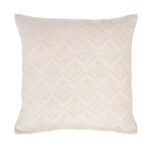 Pagalvėlė TEDDY 45x45cm, baltas gėlių motyvas