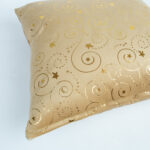 Pagalvė GLORY 2, 45x45cm, auksinės linijos - Image 2