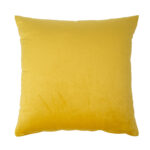 Pagalvė VELVET 2, 45x45cm, geltona