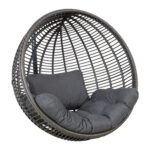 Pagalvėlė kabančiam krėslui CLOBE, tamsiai pilka - Image 2