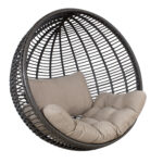 Pagalvėlė pakabinamam krėslui CLOBE, smėlio spalvos - Image 2