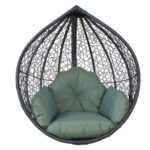 Pagalvėlė pakabinamam krėslui DROPLET, žalia