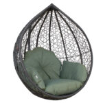 Pagalvėlė pakabinamam krėslui DROPLET, žalia - Image 2