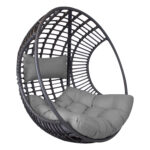 Pagalvėlė pakabinamam krėslui COCO 95/65x75cm, pilka - Image 2