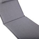 Pagalvėlė kėdei WICKER 55x195x3cm, pilka - Image 3