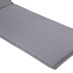 Pagalvėlė kėdei WICKER 55x195x3cm, pilka - Image 4