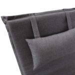 Paklotų kėdžių kilimėlis WICKER 55x195xH3cm, tamsiai pilkos spalvos - Image 2