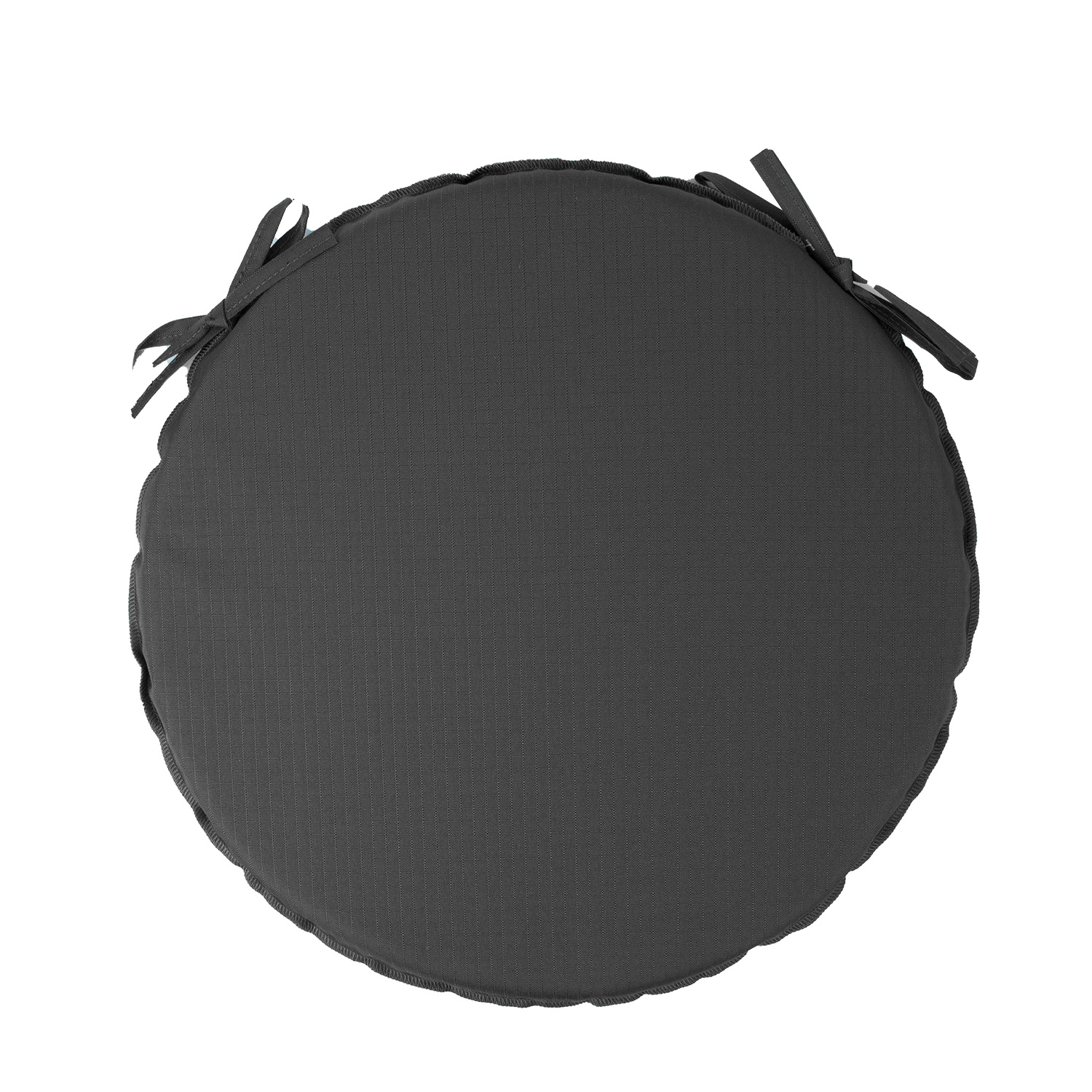 T0360766 Vandeniui atsparus kėdės kilimėlis OHIO-2, D38xH2,5 cm, tamsiai pilkos spalvos - Image 1