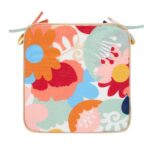 Pagalvėlė kėdei NORDIC FLOWER 39x39x2,5cm