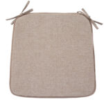 Kėdės kilimėlis SUMMER 39x39cm, smėlio spalvos