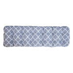 Pagalvėlė kėdei BADEN-BADEN 48x165cm, pilkas rombas - Image 3