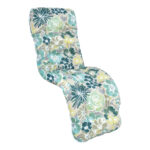 Pagalvėlė kėdei BADEN-BADEN 48x165cm, šviesiai gėlėta