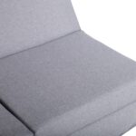 Pagalvėlės sūpynės MONTREAL 114x52x9cm, pilkos spalvos, 3 vnt. - Image 3
