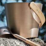 Saunos kibiras RENTO CHAMPAGNE 5L, H35cm - Image 2