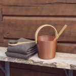 Saunos kibiras RENTO COPPER 5L, H35cm