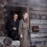 Vonios chalatas RENTO BROWN, S/M