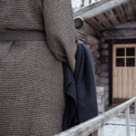 Vonios chalatas RENTO BROWN, S/M - Image 5