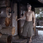 Rankšluostis RENTO BROWN 70x145cm - Image 8