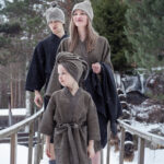 Vonios chalatas RENTO BROWN, vaikas S/M - Image 3