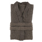 Vonios chalatas RENTO BROWN, vaikiškas L/XL - Image 6