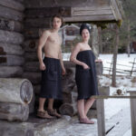 Rankšluostis RENTO GREY 70x145cm - Image 7