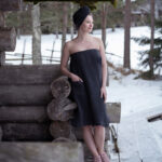 Sarong RENTO GREY 85x145cm - Image 5