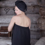 Sarong RENTO GREY 85x145cm - Image 7