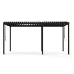 Pavėsinė MIRADOR-80 3x5 m, tamsiai pilka - Image 4