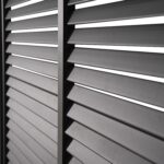 Žaliuzės pavėsinės MIRADOR-80/88 sienelei, tamsiai pilkos spalvos - Image 5