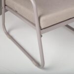 Sodo baldų komplektas MACOS stalas, sofa ir 2 kėdės, smėlio spalvos - Image 5