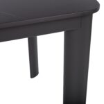 Stalas BEIDA 180x90xH75cm, juodas - Image 5