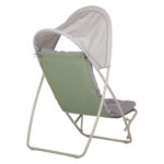 Laisvalaikio kėdė PIPER su baldakimu, smėlio spalvos - Image 4