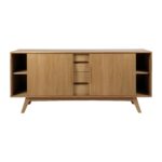 Spintelė MARTE 180x44xH84cm, ąžuolas - Image 6