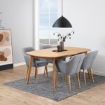 Valgomojo stalas MARTE 180x102xH76cm, ąžuolas - Image 8