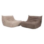 Leisure chair FIONA light brown - Image 8