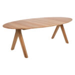 Table TAHITI 240x110xH76cm, teak - Image 2