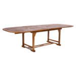 Table FABIOLA 285/225/165x100xH75cm, acacia - Image 3