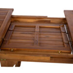 Table FABIOLA 285/225/165x100xH75cm, acacia - Image 5