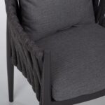 Kėdė BRISTOL 61,5x62,5x77 cm, pilka - Image 7