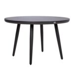 Stalas BRISTOL, D120xA74cm, pilkas