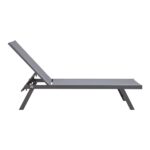 Terasos kėdė ARIO tamsiai pilka - Image 3